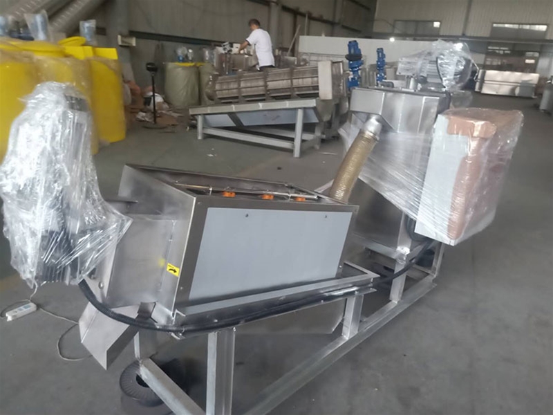 101小型跌落污泥脱水机