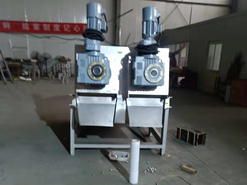 工业污水处理叠螺式污泥脱水机固液分离